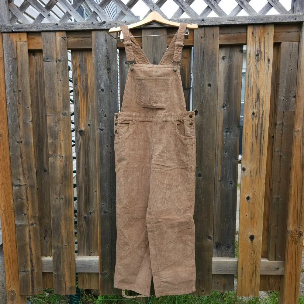 Jillian Harris Joe Fresh Rustic Corduroy Overalls Women's Size Small BNWT 2024 - Picture 2 of 7